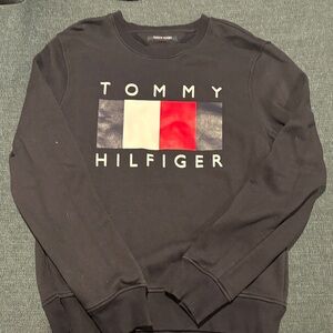 Tommy Hilfiger Black Crewneck Sweater